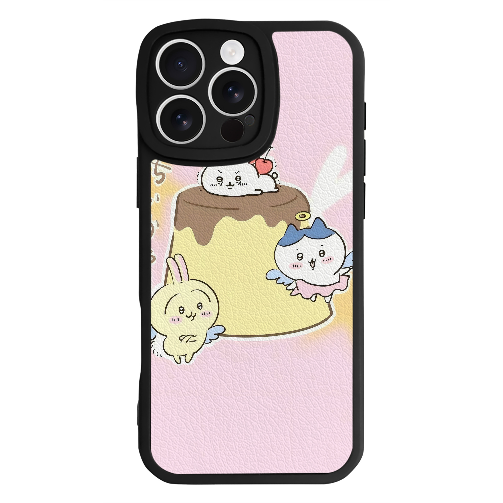 （画像用） ちいかわ Chii-kawa 【iPhone 16シリーズ対応】シリコンスマホケース（レザー調） 材質：シリコン